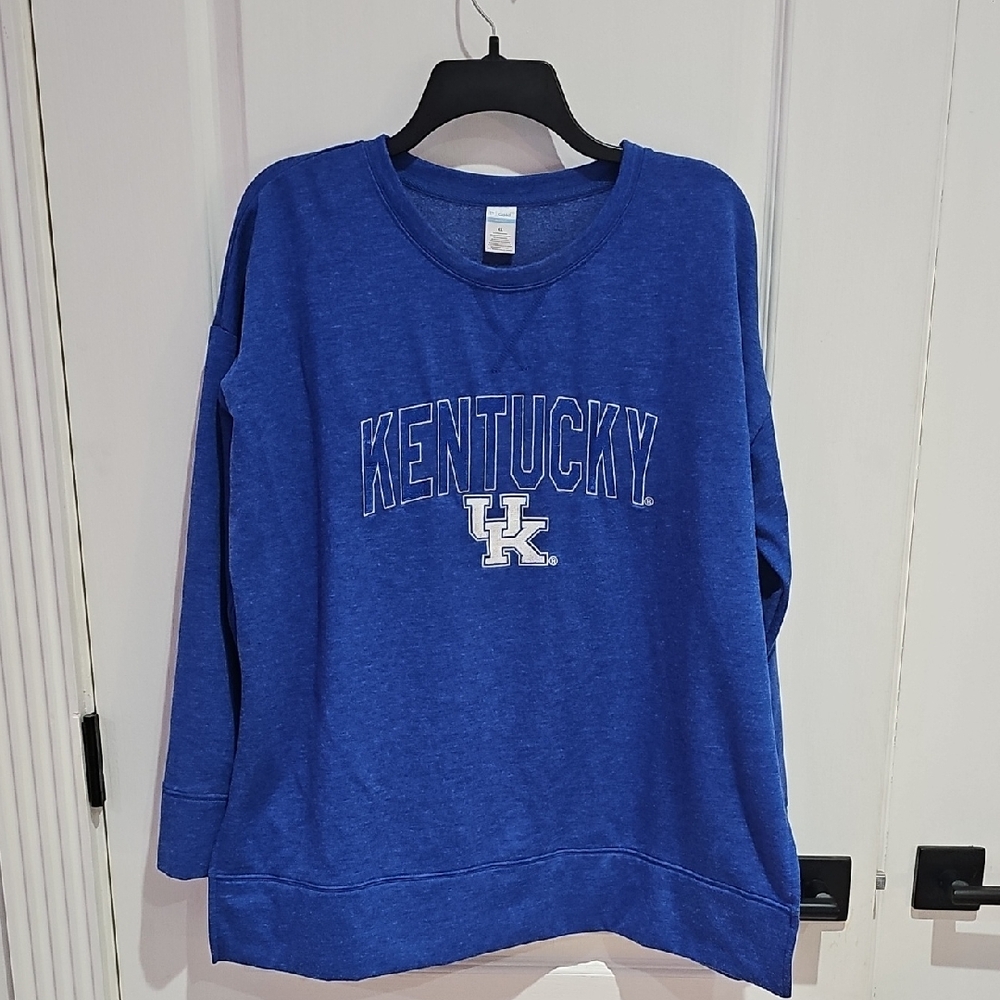 NCAA Kentucky Wildcats Women's XL Liv Casual Sweatshirt